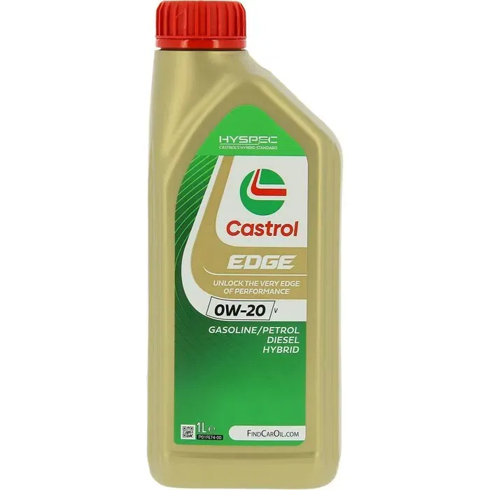 Huile Moteur Castrol EDGE 0W-20 V 1 Litre pour une Protection Avancée