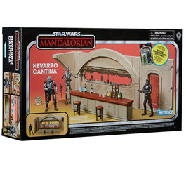 Hasbro Set Nevarro Cantina + Figure Imperial Death Trooper The Mandalorian Star Wars