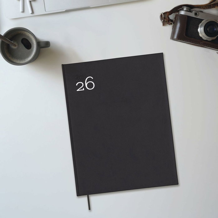 Agenda Finocam DYNAMIC MILANO Noir 21 x 27 cm 2026 Agenda Finocam DYNAMIC MILANO Noir 21 x 27 cm 2026