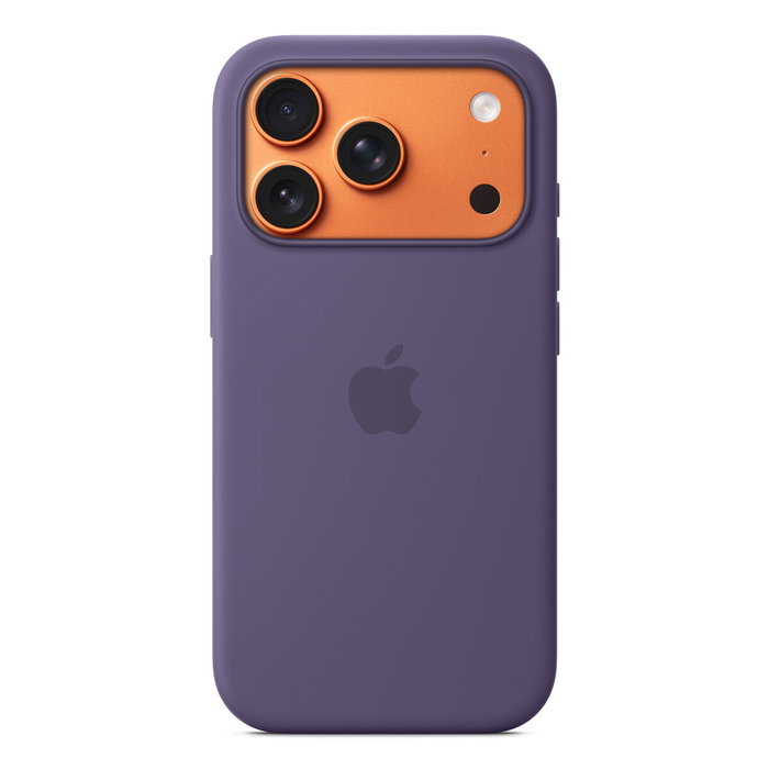 Apple iPhone 17 Pro Étui en silicone avec MagSafe - Niebla morada