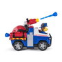 Spinmaster Figurine et Véhicule Chase avec Tenue de Pompier - Voiture de Pompiers Fire Rescue Mission Pompiers Pat Patrouille - 2 Projectiles - Jouet dès 3 Ans