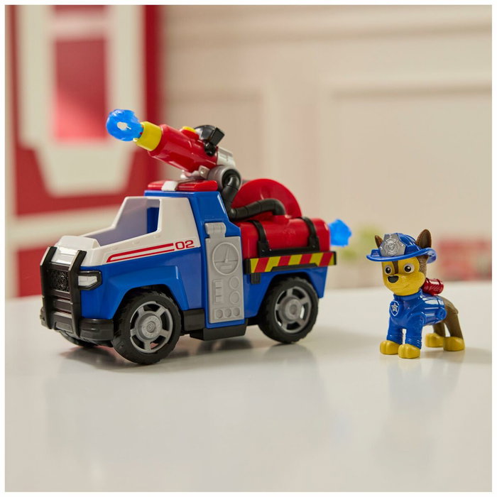 Spin Master Véhicule Fire Rescue Chase - Pat'Patrouille avec figurine et 2 projectiles