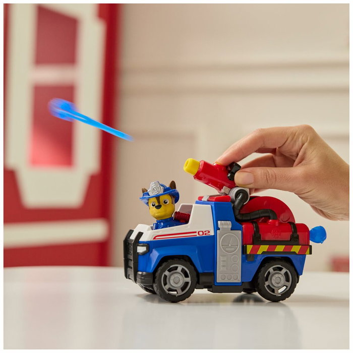 Spin Master Véhicule Fire Rescue Chase - Pat'Patrouille avec figurine et 2 projectiles