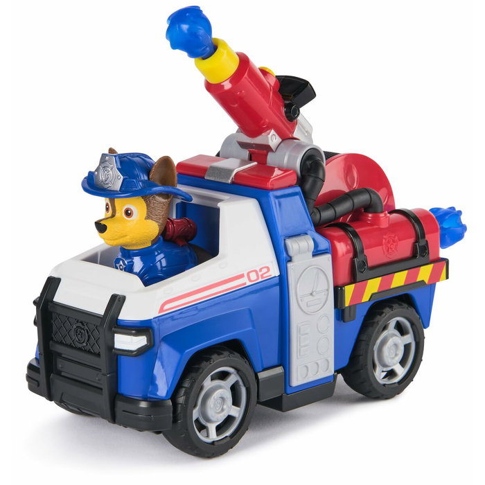 Spin Master Véhicule Fire Rescue Chase - Pat'Patrouille avec figurine et 2 projectiles