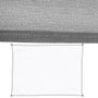 BigBuy Home Voile d'ombrage Gris 3,5 x 5 m