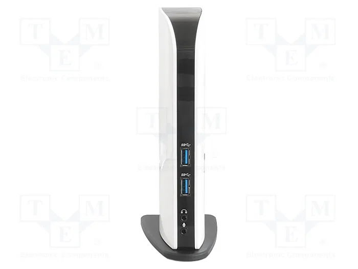 DELOCK Hub USB Dual Link 12 Ports Blanc et Noir