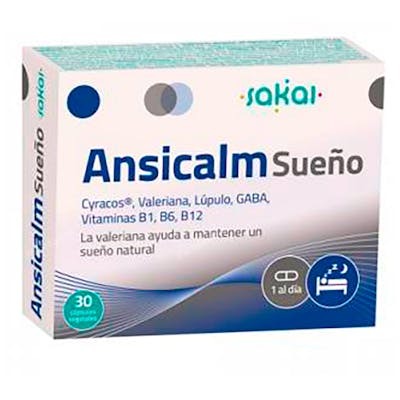 SAKAI ANSICALM SUEÑO 30 capsules SAKAI ANSICALM SUEÑO 30 capsules