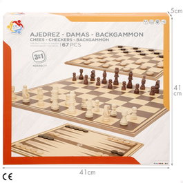 Juego Ajedrez & Backgammon