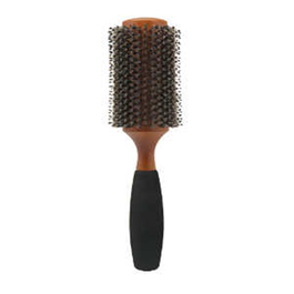 Bifull Brosse Ronde en Bois 42 mm avec Poils de Sanglier