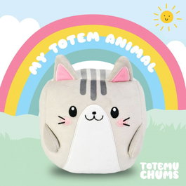 POPbuddies Totemu Chums Peluche Cute 'n' Kawaii Cat 19 cm