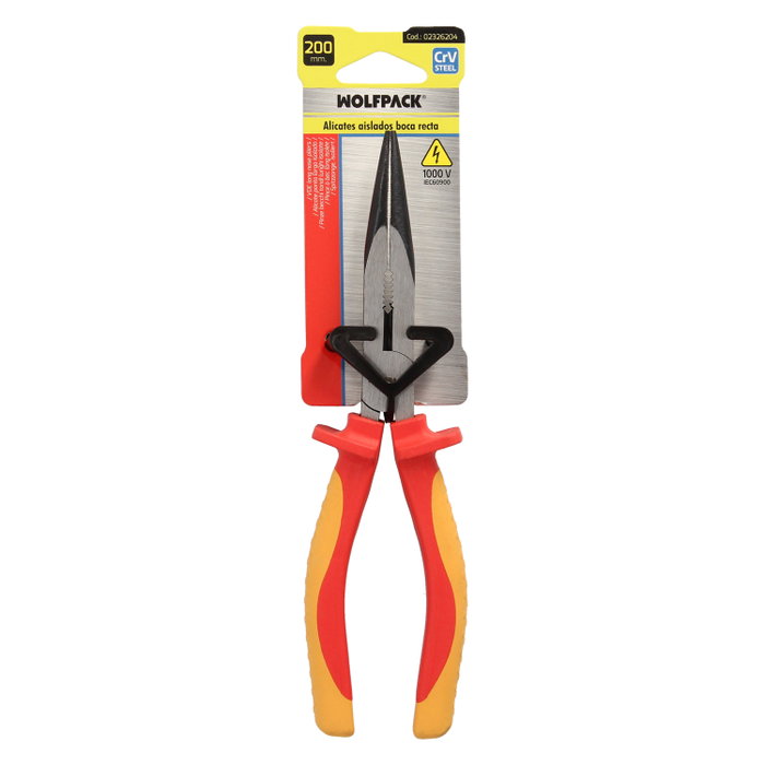 Wolfpack Linea Profesional Pinces isolées à mâchoires droites 1000V 200mm
