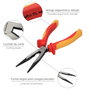 Wolfpack Linea Profesional Pinces isolées à mâchoires droites 1000V 200mm