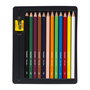 Bruynzeel Étui de 12 crayons de couleur Kids triangulaires
