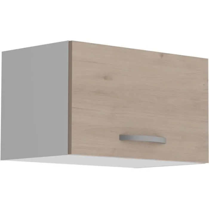 Oslo Meuble haut 1 porte OSLO - Décor Chêne Jackson - Dimensions 60 x 36 x 35 cm - Meuble de cuisine avec rangement Oslo Meuble haut 1 porte OSLO - Décor Chêne Jackson - Dimensions 60 x 36 x 35 cm - Meuble de cuisine avec rangement