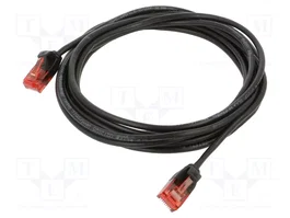 GOOBAY Câble de raccordement Ethernet Cat 6 U/UTP 3m RJ45