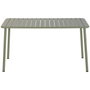 Ensemble Table + 4 Chaises Home ESPRIT Vert 140 x 70 x 75 cm