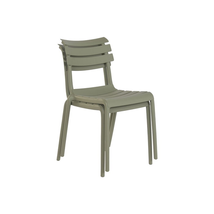 Ensemble Table + 4 Chaises Home ESPRIT Vert 140 x 70 x 75 cm Ensemble Table + 4 Chaises Home ESPRIT Vert 140 x 70 x 75 cm