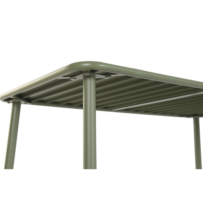 Ensemble Table + 4 Chaises Home ESPRIT Vert 140 x 70 x 75 cm Ensemble Table + 4 Chaises Home ESPRIT Vert 140 x 70 x 75 cm