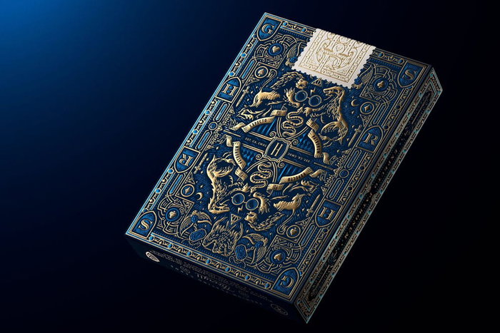 Theory11 Harry Potter Jeu de Cartes à Jouer Blue Version Theory11 Harry Potter Jeu de Cartes à Jouer Blue Version