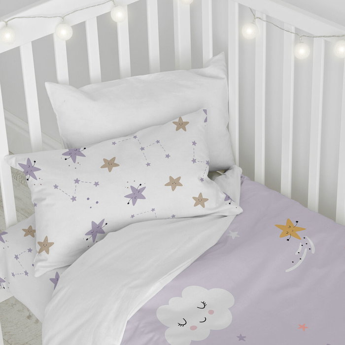 Parure de couette HappyFriday Moshi Moshi Moons Multicouleur Lit de bébé 2 Pièces Parure de couette HappyFriday Moshi Moshi Moons Multicouleur Lit de bébé 2 Pièces