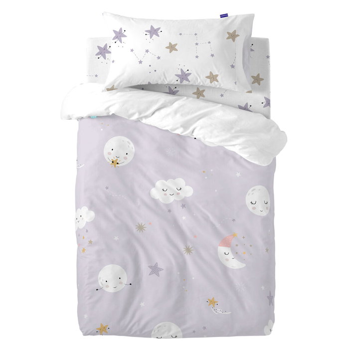 Parure de couette HappyFriday Moshi Moshi Moons Multicouleur Lit de bébé 2 Pièces Parure de couette HappyFriday Moshi Moshi Moons Multicouleur Lit de bébé 2 Pièces