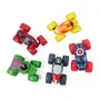 Monster Jam Pack de 5 Véhicules Marvel Die-Cast 1:64
