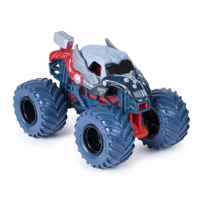 Monster Jam Pack de 5 Véhicules Marvel Die-Cast 1:64