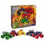 Monster Jam Pack de 5 Véhicules Marvel Die-Cast 1:64