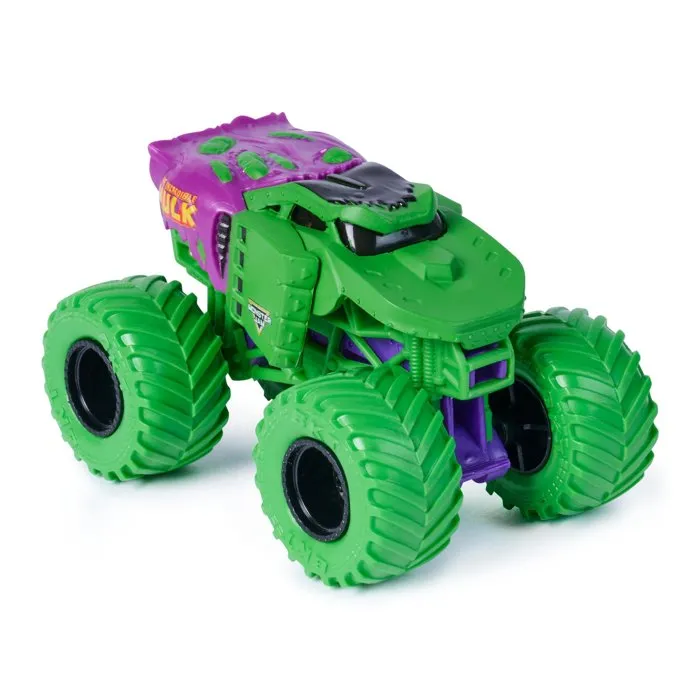 Monster Jam Pack de 5 Véhicules Marvel Die-Cast 1:64