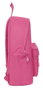 Safta Mochila Munich Basicos Fucsia Sac à dos 33 x 42 x 15 cm pour enfants, à partir de 3 ans