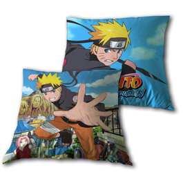 PIERROT Coussin Naruto Shippuden - 35 x 35 cm en Microfibre