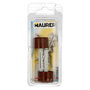 MAURER Butée de porte avec cheville en nylon marron (blister de 2 pièces)