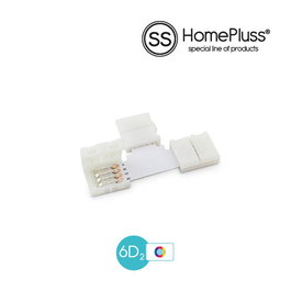 HomePluSS Connecteur en forme de T pour ruban LED RGB