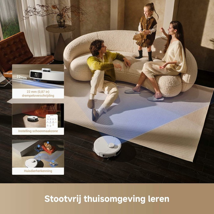 Mova MOVA P50 Pro Ultra - Robot Aspirateur Laveur avec Station