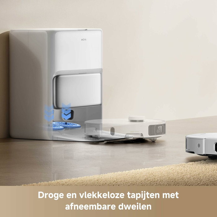 Mova MOVA P50 Pro Ultra - Robot Aspirateur Laveur avec Station