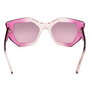 Guess Gafas GU7897 77T 140mm – Lunettes de soleil femme fuchsia, verres dégradés bordeaux 50 mm