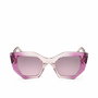Guess Gafas GU7897 77T 140mm – Lunettes de soleil femme fuchsia, verres dégradés bordeaux 50 mm