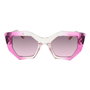 Guess Gafas GU7897 77T 140mm – Lunettes de soleil femme fuchsia, verres dégradés bordeaux 50 mm