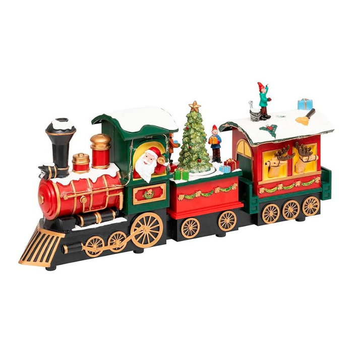Basics Figurine de train de Noël modèles variés Basics Figurine de train de Noël modèles variés