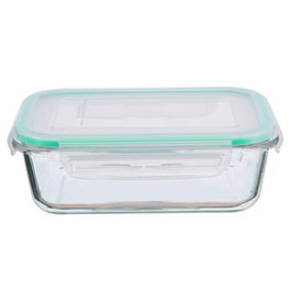 Boîte à lunch Castey C-ABO1040 Transparent Verre Borosilicaté Rectangulaire 1040 ml