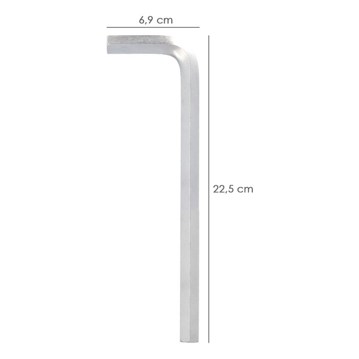WOLFPACK LINEA PROFESIONAL Clé Allen Longue 14,0 mm WOLFPACK LINEA PROFESIONAL Clé Allen Longue 14,0 mm