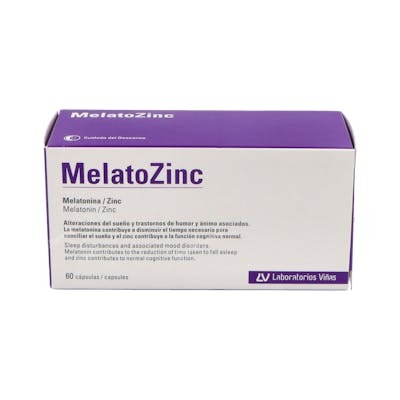 Viñas Melatozinc 1 mg 60 gélules Viñas Melatozinc 1 mg 60 gélules