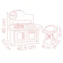 Smoby Baby Nurse - Cuisine et Chaise Haute