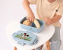 KioKids Boîte à lunch enfant avec compartiments - Azul Lovely Friends