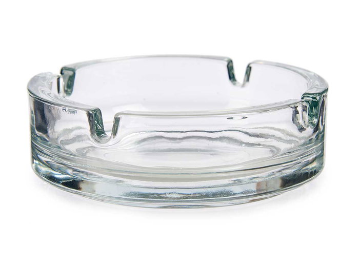 Vivalto Lot de 2 Cendriers en Verre Transparent 10,5 cm - Verre (Set de 36) Vivalto Lot de 2 Cendriers en Verre Transparent 10,5 cm - Verre (Set de 36)