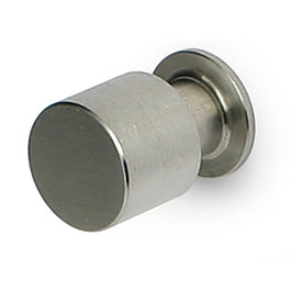 HERRAJES ALK Pomo en acier inoxydable 25 mm