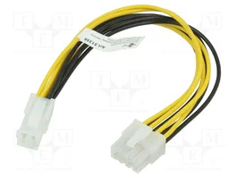 GOOBAY Câble d'alimentation ATX P4 mâle vers PCIe 8pin femelle 0,2m