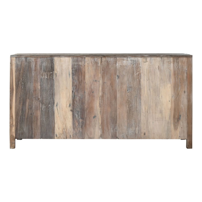 Buffet Home ESPRIT Blanc Marron Bois Recyclé 170 x 40 x 90 cm