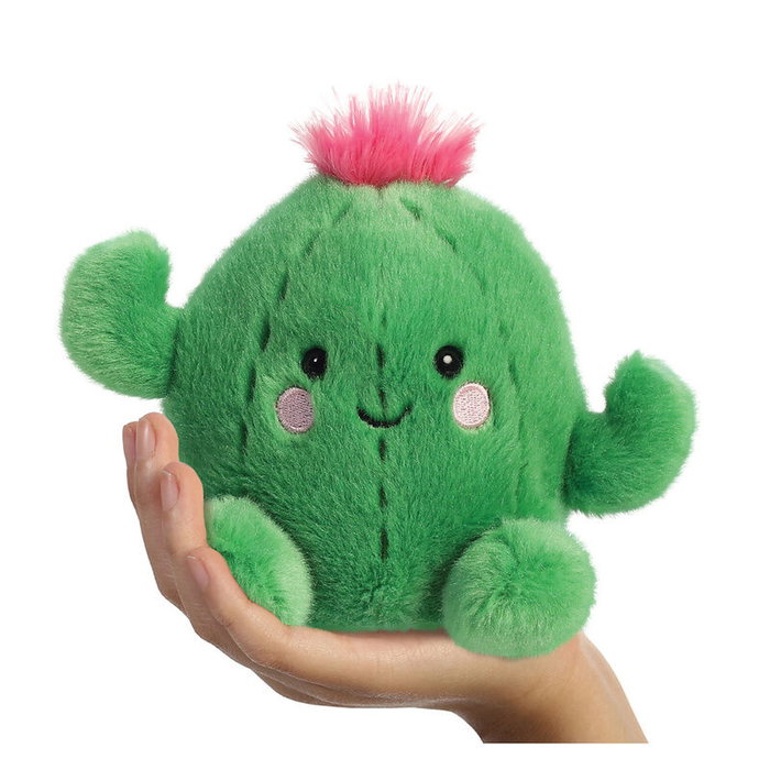 AURORA Peluche Cactus Palm Pals 13 cm en peluche, jouet doux et marquage CE, fabriqué par APEX