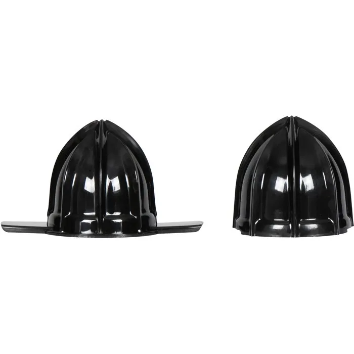 Livoo Presse-agrumes électrique DOD210, 40 W, avec cône grand et petit, bol 700 ml, rotation double sens, inox/noir